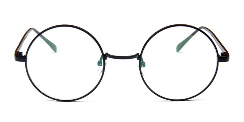 No line bifocals reading glasses, Black Frame