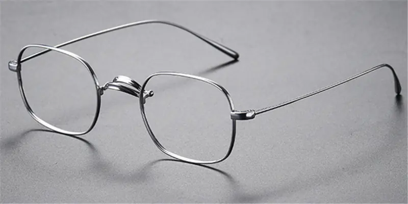 Pure Titanium Saddle Bridge Eyeglasses
