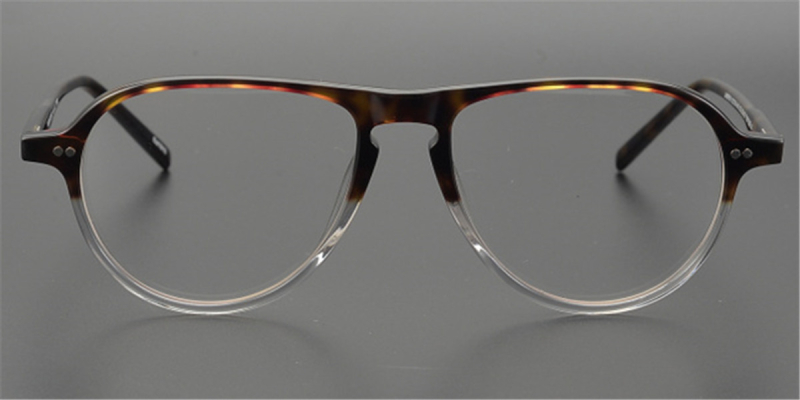 Single Bridge Aviator Clear Glasses | Clear Glasses Trend Continues 2023