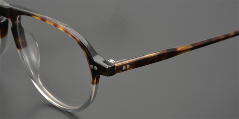 Single Bridge Aviator Clear Glasses | Clear Glasses Trend Continues 2023