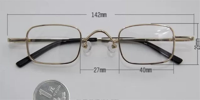 High prescription rimless glasses deals