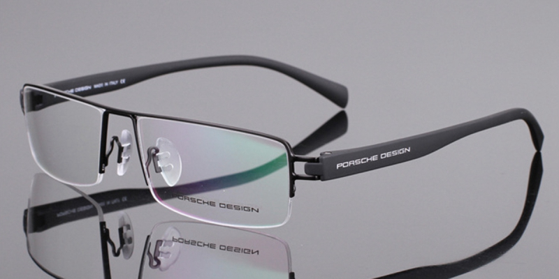 Sleek and Stylish Designs of Semi-rimless Titanium Glasses, Blending Durability with Fashion
