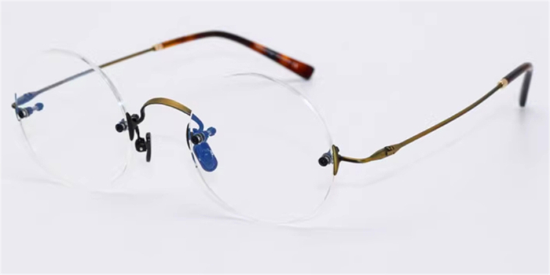 Round Glasses for Men,  Steve Jobs Glasses, Gun Gray-Brozen