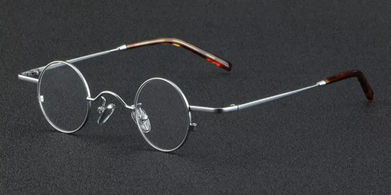 Super Small Round Metal High Prescription Glasses Frames