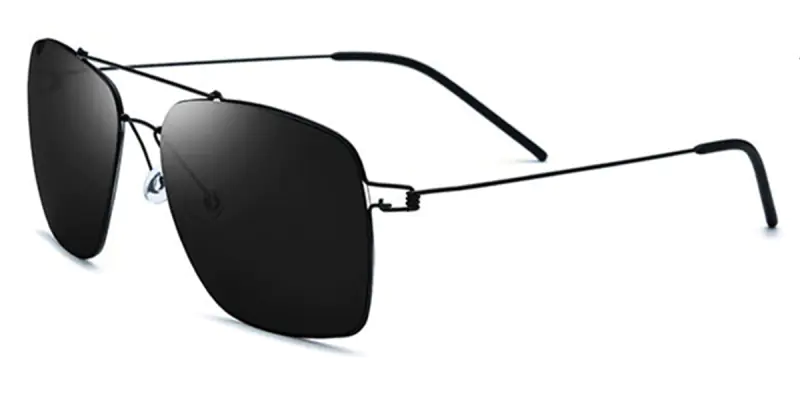 titanium aviator glasses