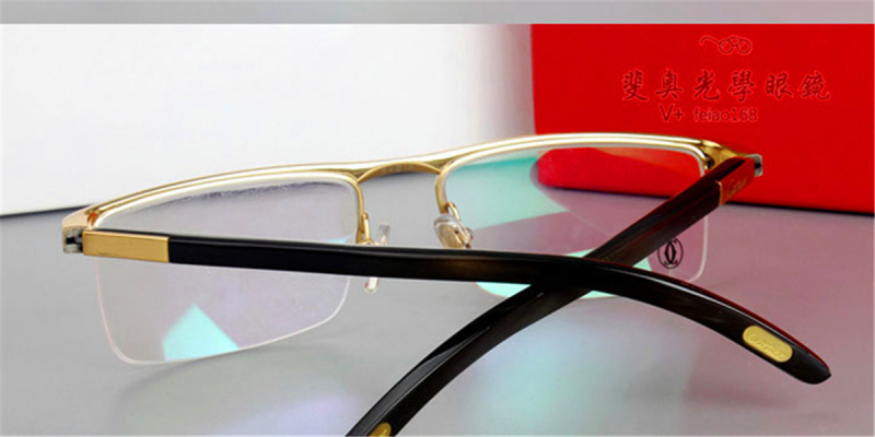 Semi rimless hipster glasses new arrivals