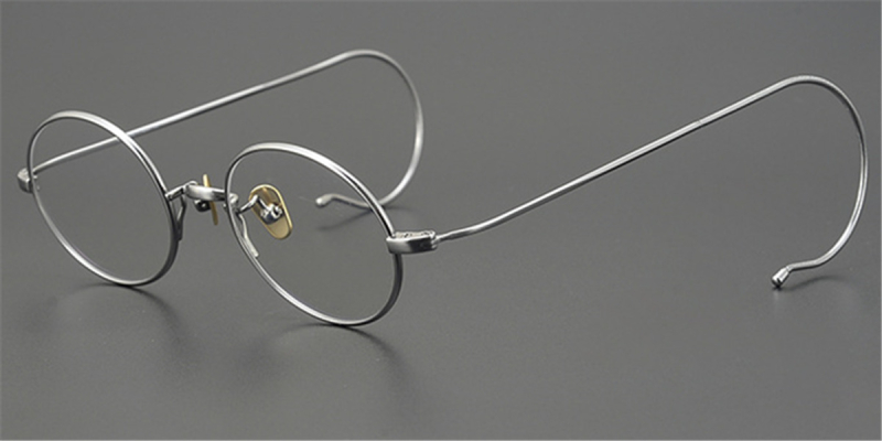 Titanium Cable Temples Glasses for Men and Women