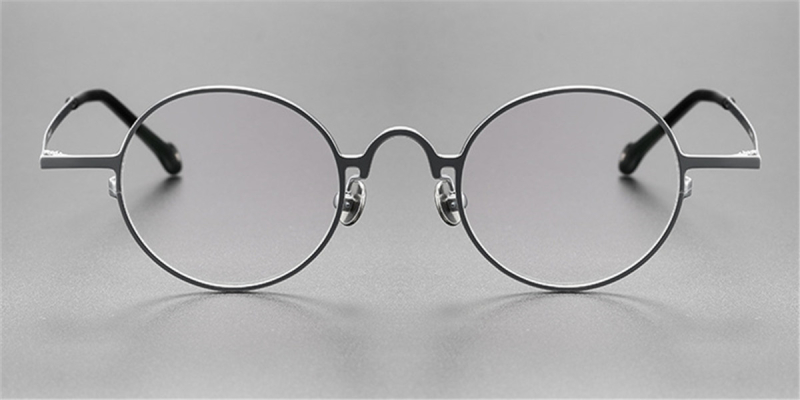 Round Titanium Alloy Womens Eyeglasses Frames | You Deserve to Have