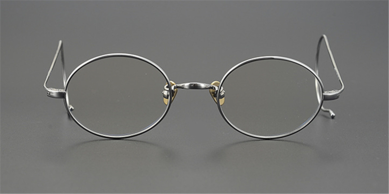 Titanium Cable Temples Glasses-