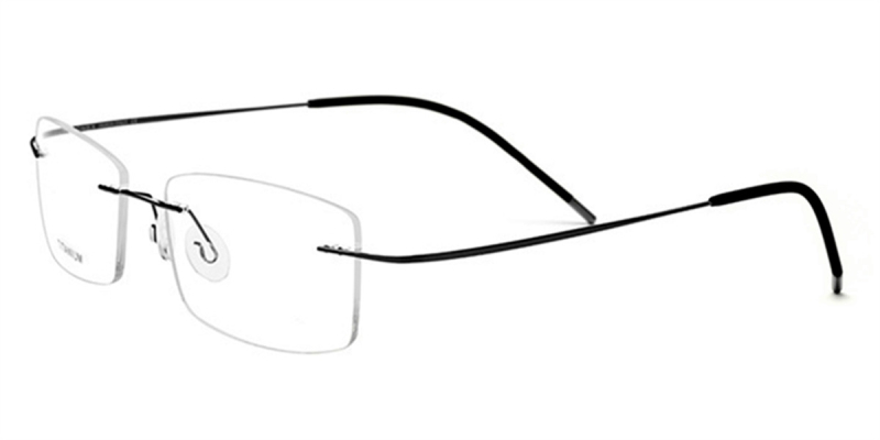black rimless eyeglasses-l