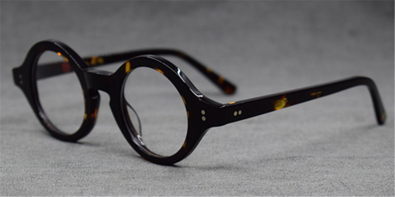 Round tortoise eyeglass frames on sale
