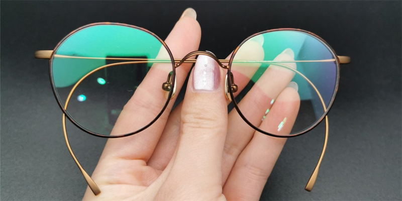 Titanium Cable Temples Glasses