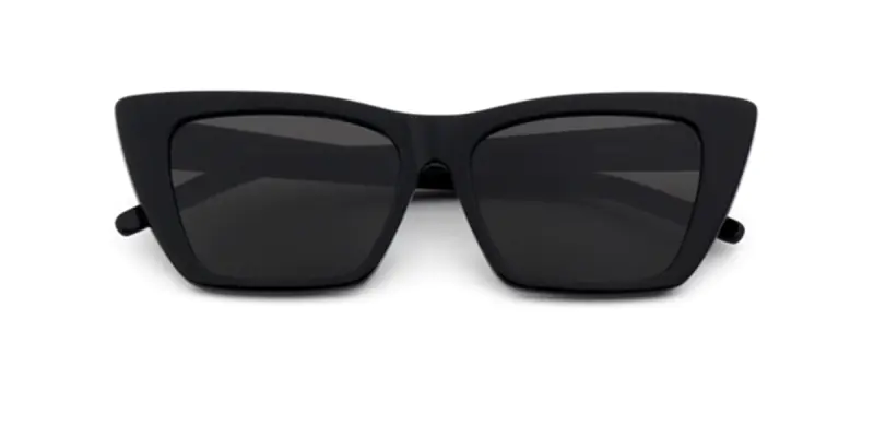 Trapezoid Cat Eye Oversized Designer Sunglasses