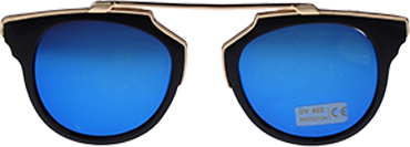 Golden Titanium Frames made Rimless Glasses 