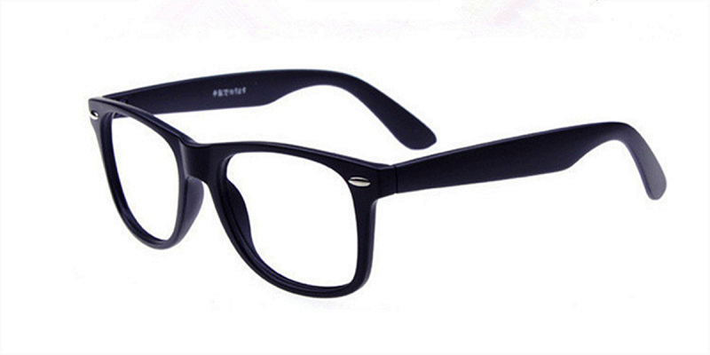 Black Eyeglasses for Oval Face