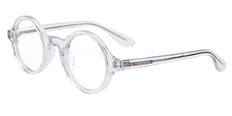 Thick Rimmed Eyeglasses Round Clear Glasses for Men Clear Glasses Trend