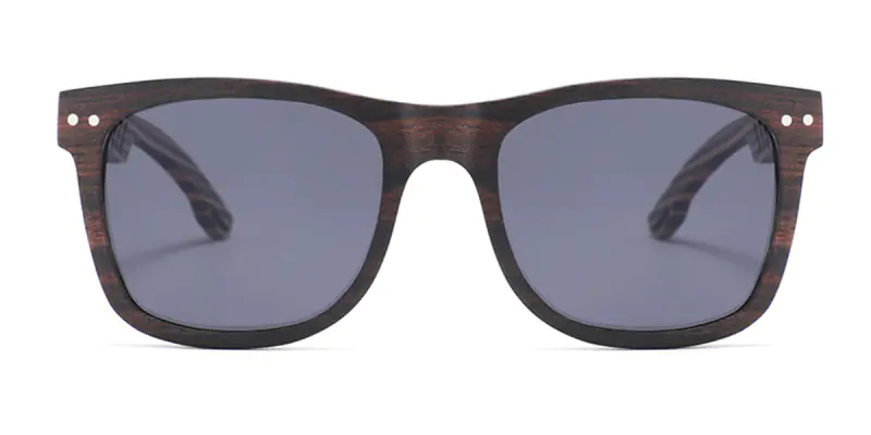 Polarized Warfarer Wooden Glasses Frames for a Narrow Forehead