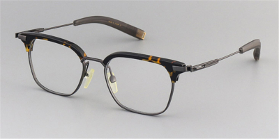Tortoise Browline Titanium Glasses Present Your Elegant and Chic