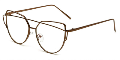 Prescription Hipster Sunglasses with Aviator Frames