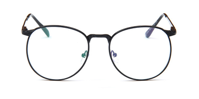 No line bifocals lenses fit frames, Vintage Black