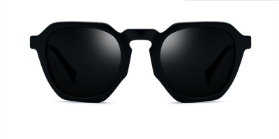 Mirrored Polarized Polygon Oversized Designer Sunglasses