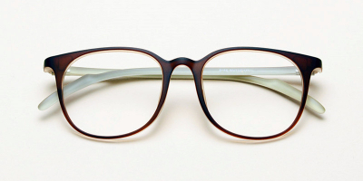 Cheap no line bifocals reading glasses, Brown