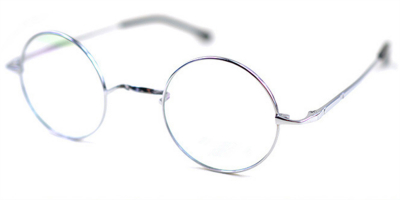 Round Glasses for Men, Gandhi Style, Without Nose Pads