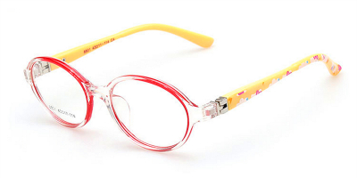 Toddler Glasses, Red Yellow kid's Glasses 