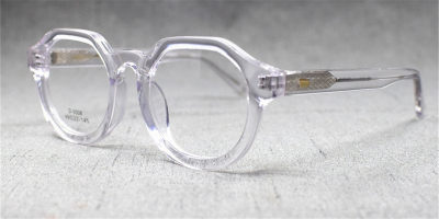 Wide Rim Acetate Clear Glasses