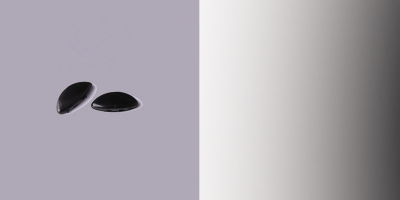 2 Pair of Black Silicone Nose Pads
