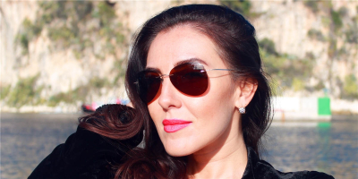 Titanium Rimless Sunglasses, Prescription Sunglasses