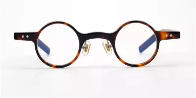 Wide Rim Round High Prescription Glasses Frames