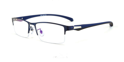 Computer glasses blue light protective, Blue Titanium 