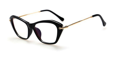 Black Cat Eye Glasses
