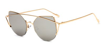 Prescription Hipster sunglasses Golden-Aviator