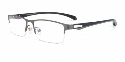 Computer glasses blue light protective, Gun Gray Titanium