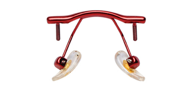 Glasses Bridge for Rimless Glasses, Red