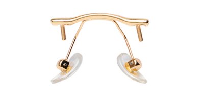 Glasses Bridge for Rimless Glasses,Golden