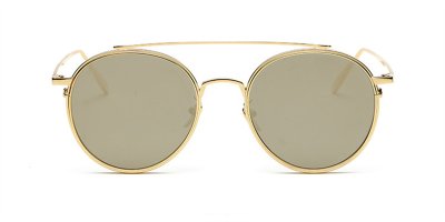 Hipster Frames of Golden Avaitor Glasses