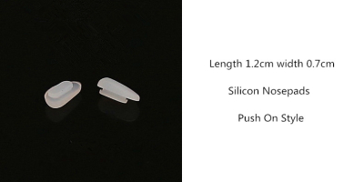 Push on Nose Pads for Glasses Silicone Nose Pads