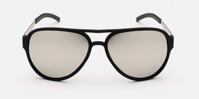 Black Hipster Prescription Sunglasses 