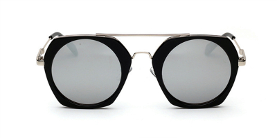 Prescription Acetate Sunglasses Hexagon Frame