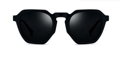 Mirrored Polarized Polygon Oversized Designer Sunglasses