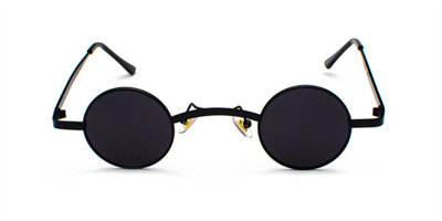 Black circle lens retailers sunglasses