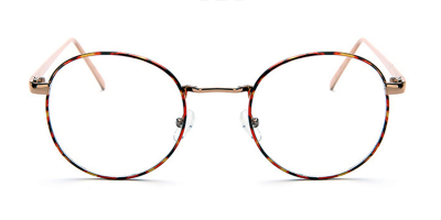 No line bifocals reading glasses, Tortoise, Golden