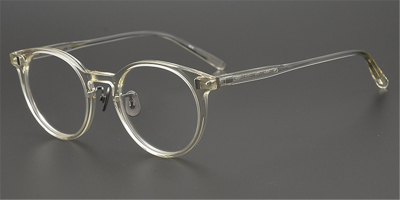 Round Horn Rimmed Clear Glasses | Clear Glasses Trend Continues 2023