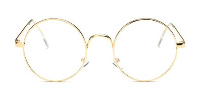 Golden Frame designed for Round Bifocal Lenses