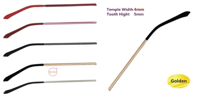 Golden Eyeglasses Temple for Eyeglasses Temple Repair
