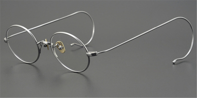 Titanium Cable Temples Glasses for Men and Women
