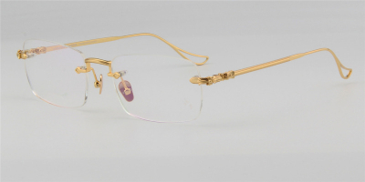 Designer Titanium Rimless Glasses | Limited Editions
